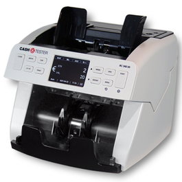 Cash Tester Contadora de Billetes BC 242 SD - Multidivisa (EUR, GBP, CHF, USD) con Actualización USB y SD, Velocidad hasta 1500/min, Modelo BC-242